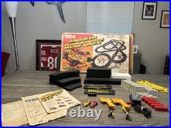 Vintage 1980s Tyco Magnum 440 Championship Slot Car Complete Set With Box RARE