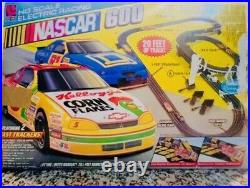 Vintage 1997 Life-Like NASCAR 600 HO Scale Slot Car Track Racing Set