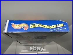 Vintage 1999 Mattel Hot Wheels Criss Cross Crash Motorized Race Track Set. New
