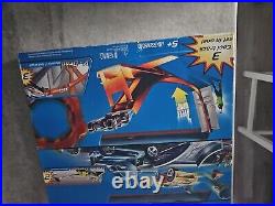 Vintage 2006 Hot wheels TRIPLE TRACK SET- G FORCE CRASHIN TRANSPORT V DROP VHTF