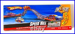 Vintage 2008 Hot Wheels Speed Hill Trick Tracks Complete With Car And Box Rare