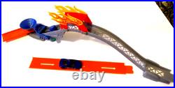Vintage 2008 Hot Wheels Speed Hill Trick Tracks Complete With Car And Box Rare