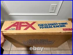 Vintage AFX Aurora HO Scale Slot Car Track Set with Control Center AS IS