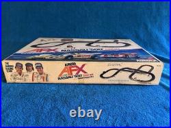 Vintage Aurora AFX Nassau 500 HO Slot Car Race Set with Box Cars Track Manual
