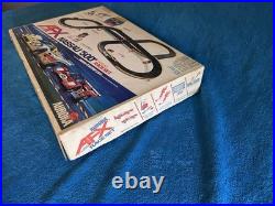 Vintage Aurora AFX Nassau 500 HO Slot Car Race Set with Box Cars Track Manual