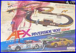 Vintage Aurora AFX Riverside 400 Slot Car Race Track Set No Cars Richard Petty
