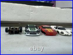 Vintage Aurora AFX Tomy Thunderloop Thriller Slot Car Track Set Boxed with 5 Cars