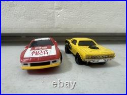 Vintage Aurora AFX Tomy Thunderloop Thriller Slot Car Track Set Boxed with 5 Cars