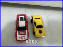 Vintage Aurora AFX Tomy Thunderloop Thriller Slot Car Track Set Boxed with 5 Cars