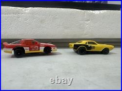 Vintage Aurora AFX Tomy Thunderloop Thriller Slot Car Track Set Boxed with 5 Cars