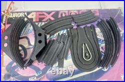 Vintage Aurora AFX Tomy Thunderloop Thriller Slot Car Track Set Boxed with 5 Cars