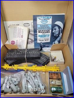 Vintage Aurora Thunderjet HO slot car Race Set track cars manuals No controllers Vintage Aurora Thunderjet HO slot car Race Set track cars manuals No controllers