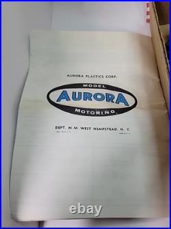 Vintage Aurora Thunderjet HO slot car Race Set track cars manuals No controllers Vintage Aurora Thunderjet HO slot car Race Set track cars manuals No controllers