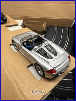 Vintage Carrera Evolution Porsche GT Autorennbahn Car Race Track Set Slot 2000's