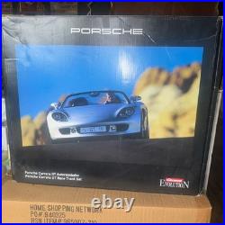 Vintage Carrera Evolution Porsche GT Slot Car Race Track Set Rare 2000s German