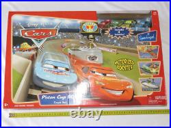Vintage Disney Pixar CARS Piston Cup 500 Track Set L4054 NOS Factory Sealed Box Vintage Disney Pixar CARS Piston Cup 500 Track Set L4054 NOS Factory Sealed Box