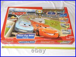 Vintage Disney Pixar CARS Piston Cup 500 Track Set L4054 NOS Factory Sealed Box Vintage Disney Pixar CARS Piston Cup 500 Track Set L4054 NOS Factory Sealed Box