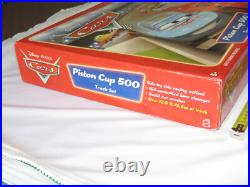 Vintage Disney Pixar CARS Piston Cup 500 Track Set L4054 NOS Factory Sealed Box Vintage Disney Pixar CARS Piston Cup 500 Track Set L4054 NOS Factory Sealed Box