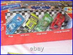 Vintage Disney Pixar CARS Piston Cup 500 Track Set L4054 NOS Factory Sealed Box Vintage Disney Pixar CARS Piston Cup 500 Track Set L4054 NOS Factory Sealed Box