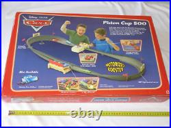 Vintage Disney Pixar CARS Piston Cup 500 Track Set L4054 NOS Factory Sealed Box Vintage Disney Pixar CARS Piston Cup 500 Track Set L4054 NOS Factory Sealed Box