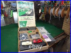 Vintage Eldon Big 100 Road Race Set Slot Car Track 1963 Vintage Eldon Big 100 Road Race Set Slot Car Track 1963