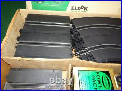 Vintage Eldon Big 100 Road Race Set Slot Car Track 1963 Vintage Eldon Big 100 Road Race Set Slot Car Track 1963