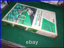 Vintage Eldon Big 100 Road Race Set Slot Car Track 1963 Vintage Eldon Big 100 Road Race Set Slot Car Track 1963