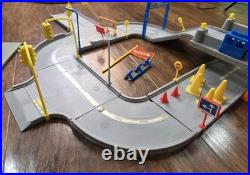 Vintage Hot Wheels World Super Highway Track Playset Extras Pay Toll 1996 99
