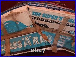 Vintage Ideal 1971 Class A Racing The Super S Track Set 4031-1 withCars Box Read