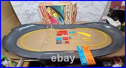 Vintage Ideal Class A Racing The Mighty O Track Set Race Car Toy Track