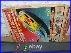 Vintage Ideal Class A Racing The Mighty O Track Set Race Car Toy Track