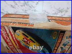 Vintage Ideal Class A Racing The Mighty O Track Set Race Car Toy Track