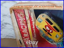 Vintage Ideal Class A Racing The Mighty O Track Set Race Car Toy Track