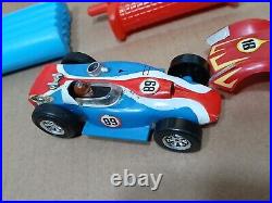 Vintage Ideal Class A Racing The Mighty O Track Set Race Car Toy Track