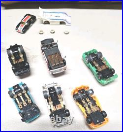 Vintage Ideal TCR Slotless Track Lighted Blazers Jam Car Speedway Set With Cars