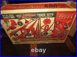 Vintage Johnny Lightning 500 track set with original car turbine special