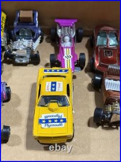 Vintage Johnny Lightning New 500 Indy Track Set #4301/6 Cars & Box 95% Complete