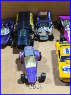 Vintage Johnny Lightning New 500 Indy Track Set #4301/6 Cars & Box 95% Complete