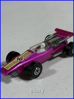 Vintage Johnny Lightning New 500 Indy Track Set #4301/6 Cars & Box 95% Complete