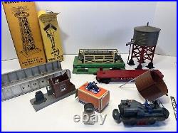 Vintage Lionel Complete Train Set Lot. Bridges, Controllers, Track, Cars, Read