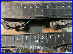 Vintage Lionel Train Set 2037 with Caboose, Cars, Track, Transformer