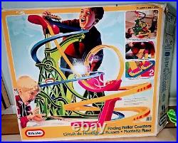 Vintage Little Tikes Racing Roller Coaster Set Retro toy collectible car track Vintage Little Tikes Racing Roller Coaster Set Retro toy collectible car track
