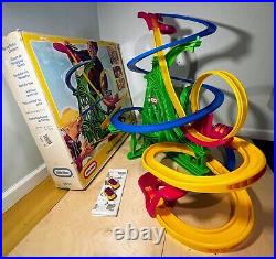 Vintage Little Tikes Racing Roller Coaster Set Retro toy collectible car track Vintage Little Tikes Racing Roller Coaster Set Retro toy collectible car track