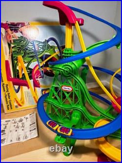 Vintage Little Tikes Racing Roller Coaster Set Retro toy collectible car track Vintage Little Tikes Racing Roller Coaster Set Retro toy collectible car track
