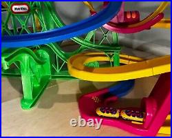 Vintage Little Tikes Racing Roller Coaster Set Retro toy collectible car track Vintage Little Tikes Racing Roller Coaster Set Retro toy collectible car track