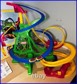 Vintage Little Tikes Racing Roller Coaster Set Retro toy collectible car track Vintage Little Tikes Racing Roller Coaster Set Retro toy collectible car track