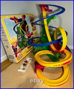 Vintage Little Tikes Racing Roller Coaster Set Retro toy collectible car track Vintage Little Tikes Racing Roller Coaster Set Retro toy collectible car track