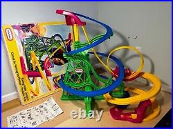 Vintage Little Tikes Racing Roller Coaster Set Retro toy collectible car track Vintage Little Tikes Racing Roller Coaster Set Retro toy collectible car track