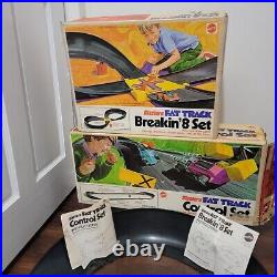 Vintage Mattel Sizzlers Fat Track Control Set & Breakin' 8 Set Incomplete Extras