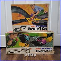 Vintage Mattel Sizzlers Fat Track Control Set & Breakin' 8 Set Incomplete Extras